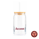 16 oz Bamboo Arcoroc Glass