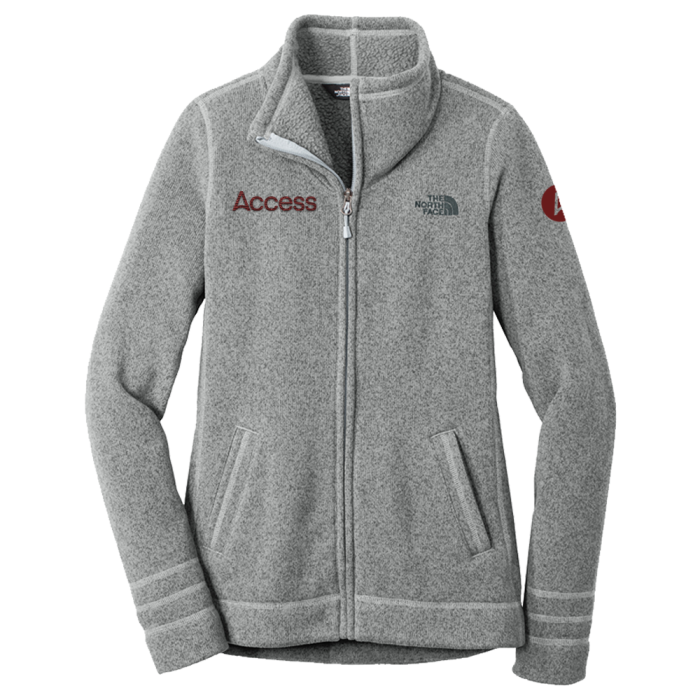 The North Face Ladies Sweater Fleece Jacket